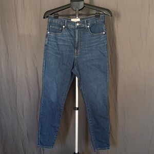 Everlane High Waist Skinny Classic Blue Women's Jeans